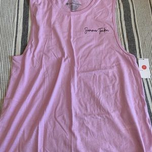 Pure Barre Summer Tuckin’ Tank NWT